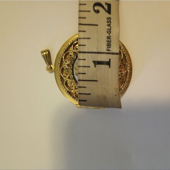 Vintage Victorian lady in blue locket - Picture 5 of 6